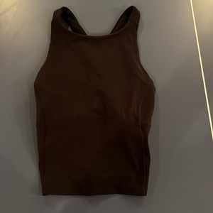 Lululemon Black Crop Tank